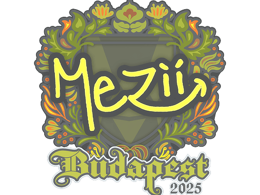 Sticker | mezii | Budapest 2025
