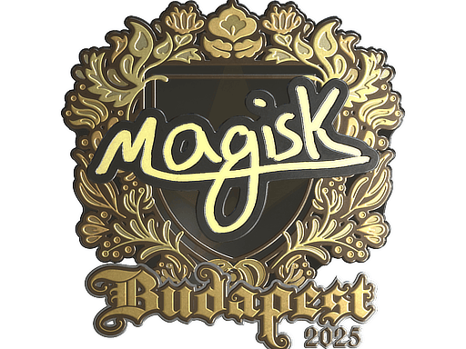 Sticker | Magisk (Gold) | Budapest 2025