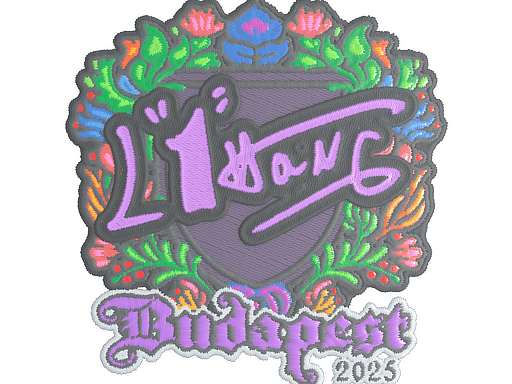 Sticker | L1haNg (Embroidered) | Budapest 2025