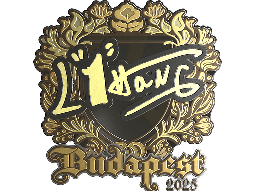 Sticker | L1haNg (Gold) | Budapest 2025