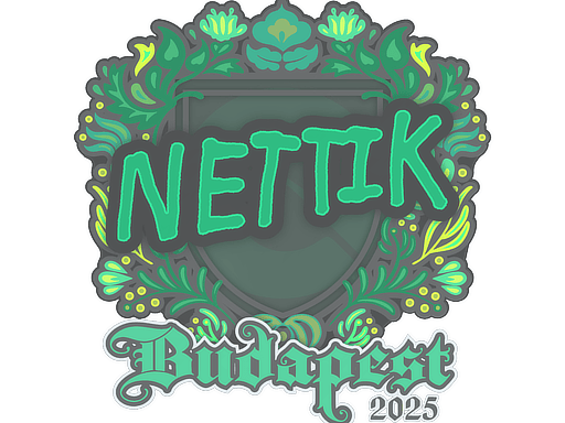 Sticker | nettik | Budapest 2025