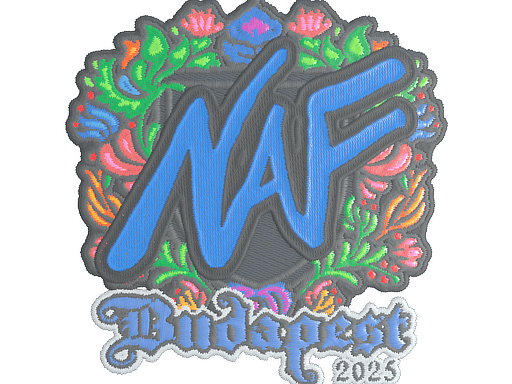 Sticker | NAF (Embroidered) | Budapest 2025
