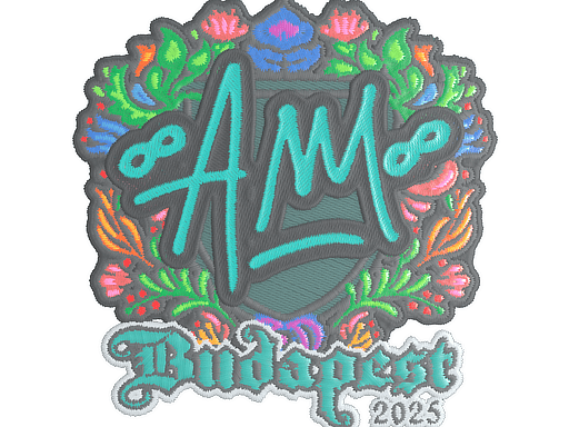 Sticker | AW (Embroidered) | Budapest 2025