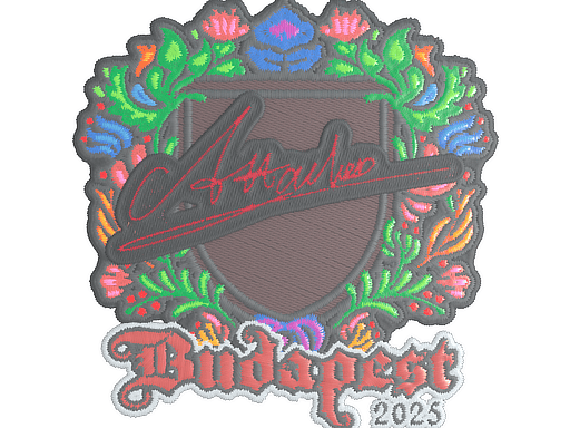 Sticker | Attacker (Embroidered) | Budapest 2025
