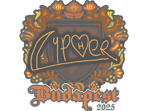 Sticker | Cypher | Budapest 2025