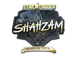 Sticker | ShahZaM (Gold) | Berlin 2019