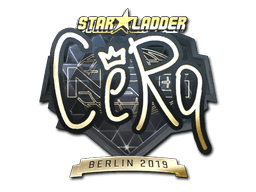 Sticker | CeRq (Gold) | Berlin 2019