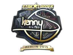 Sticker | kennyS (Gold) | Berlin 2019
