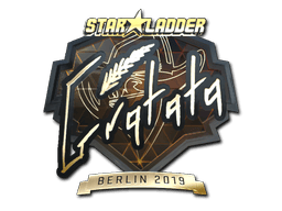 Sticker | Gratisfaction (Gold) | Berlin 2019