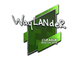 Sticker | wayLander | Boston 2018