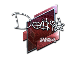 Sticker | Dosia (Foil) | Boston 2018