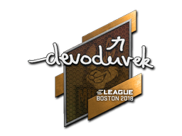 Naklejka | devoduvek | Boston 2018