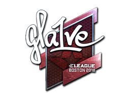 Naklejka | gla1ve (foliowana) | Boston 2018