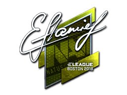 Sticker | flamie (Foil) | Boston 2018