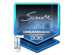 Sticker | ScreaM (Foil) | Cluj-Napoca 2015
