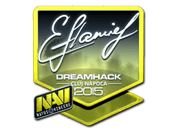 Sticker | flamie (Foil) | Cluj-Napoca 2015