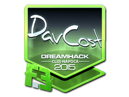 Sticker | DavCost (Foil) | Cluj-Napoca 2015