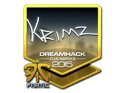 Sticker | KRIMZ (Foil) | Cluj-Napoca 2015