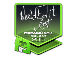 Naklejka | WorldEdit | Kluż-Napoka 2015