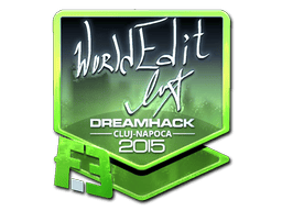 Sticker | WorldEdit (Foil) | Cluj-Napoca 2015