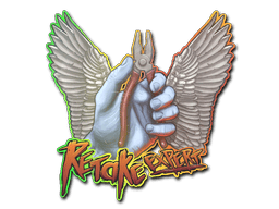 Sticker | Retake Expert (Holo)