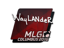 Naklejka | wayLander | MLG Columbus 2016