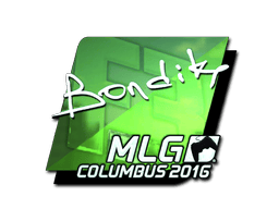 Sticker | bondik (Foil) | MLG Columbus 2016