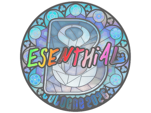 Sticker | esenthial (Holo) | Cologne 2026