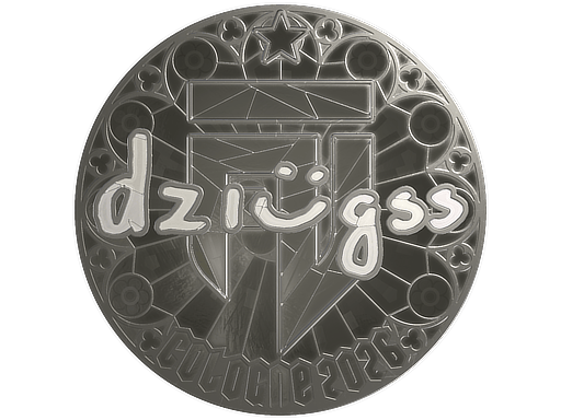 Sticker | dziugss (Foil) | Cologne 2026