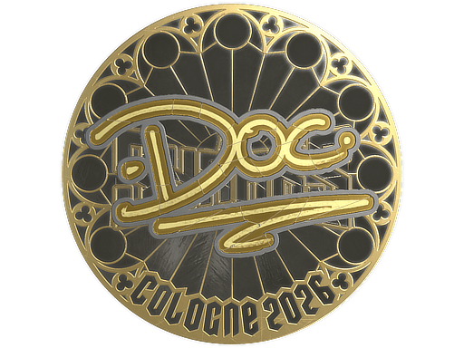Sticker | doc (Gold) | Cologne 2026