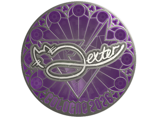 Sticker | dexter (Foil) | Cologne 2026