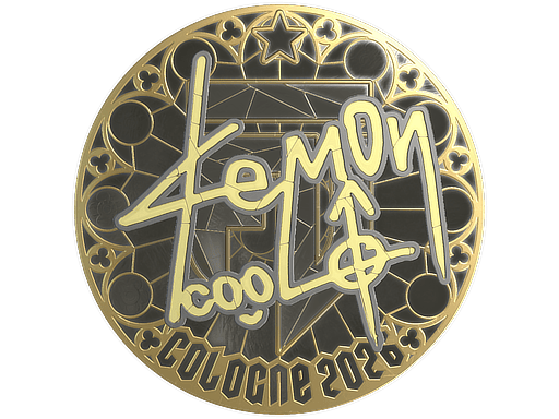 Sticker | dem0n (Gold) | Cologne 2026
