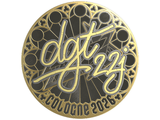 Sticker | dgt (Gold) | Cologne 2026
