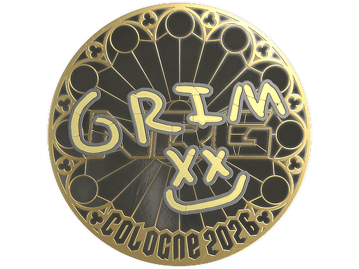Sticker | Grim (Gold) | Cologne 2026