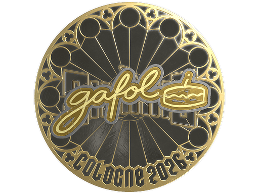 Sticker | gafolo (Gold) | Cologne 2026