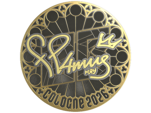 Sticker | FL4MUS (Gold) | Cologne 2026