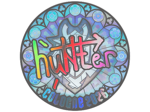 Sticker | huNter- (Holo) | Cologne 2026