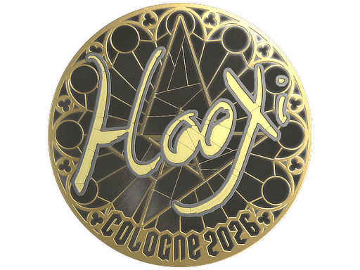 Sticker | HooXi (Gold) | Cologne 2026