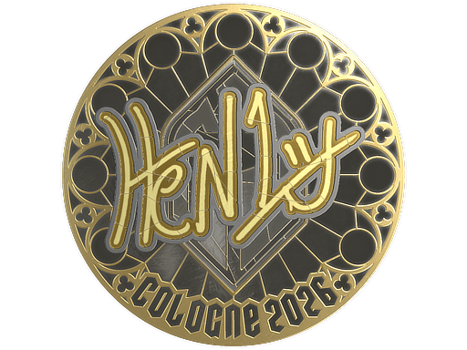 Sticker | HEN1 (Gold) | Cologne 2026