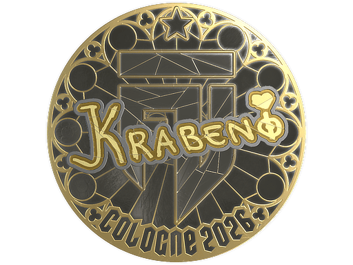 Sticker | Krabeni (Gold) | Cologne 2026