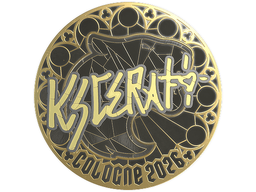 Sticker | KSCERATO (Gold) | Cologne 2026