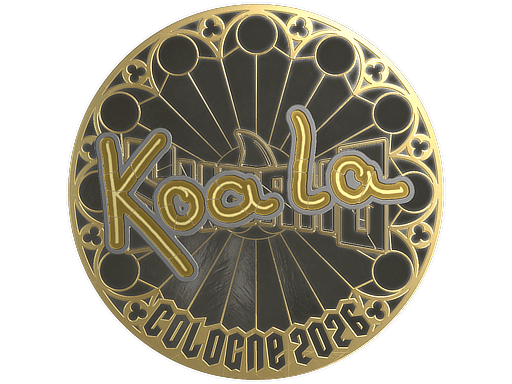 Sticker | koala (Gold) | Cologne 2026