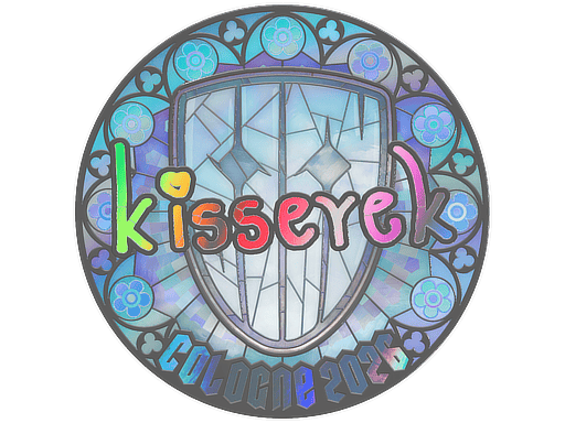 Sticker | kisserek (Holo) | Cologne 2026