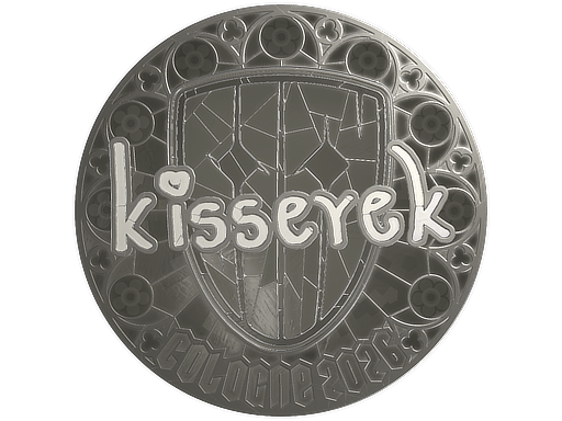 Sticker | kisserek (Foil) | Cologne 2026