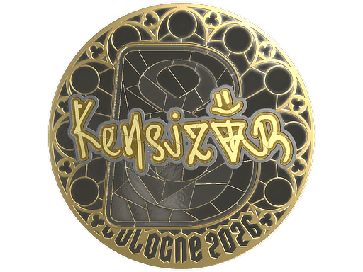 Sticker | kensizor (Gold) | Cologne 2026