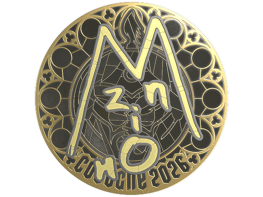 Sticker | mzinho (Gold) | Cologne 2026