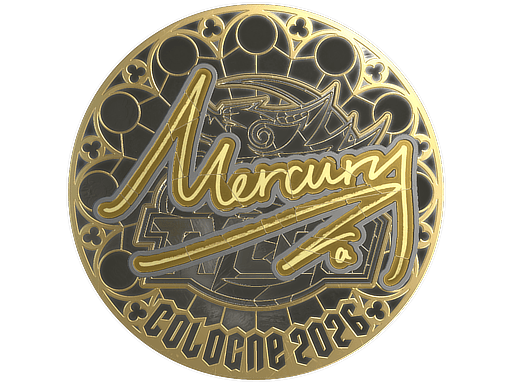 Sticker | Mercury (Gold) | Cologne 2026
