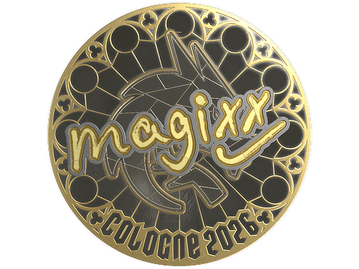 Sticker | magixx (Gold) | Cologne 2026