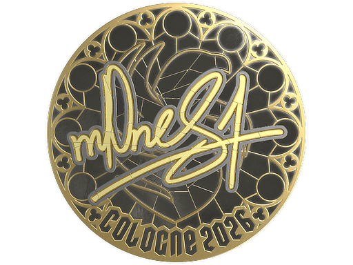 Sticker | m0NESY (Gold) | Cologne 2026