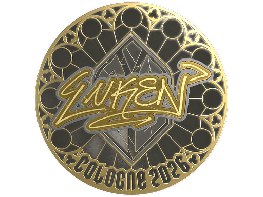 Sticker | luken (Gold) | Cologne 2026